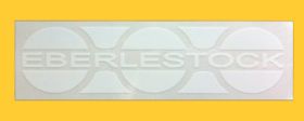 White Logo Window Decal